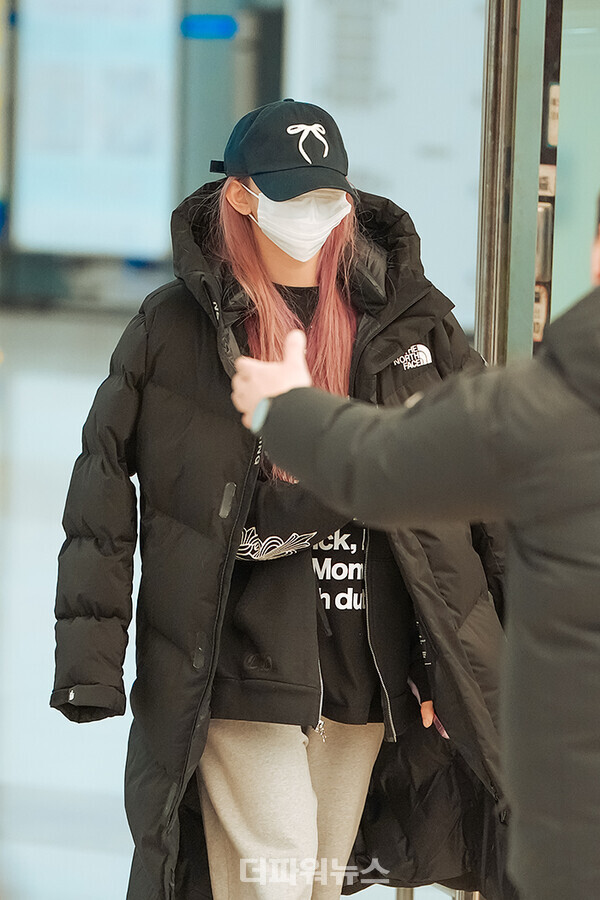 아이브이서,김포국제공항입국