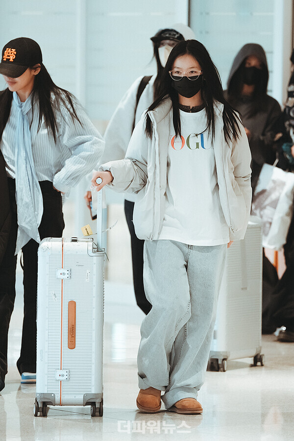 뉴진스하니,김포국제공항출국