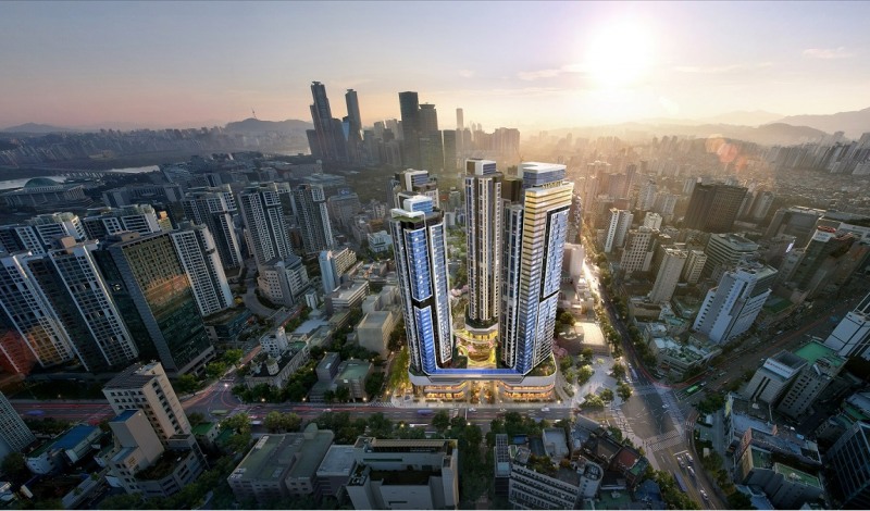 영등포1-11구역 재개발사업 조감도.(사진=대우건설)