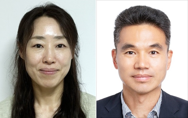 특허심판원 판례연구논문 공모전서 최우수상 받은 박선하(왼쪽)·양인수 씨. (사진=특허청)