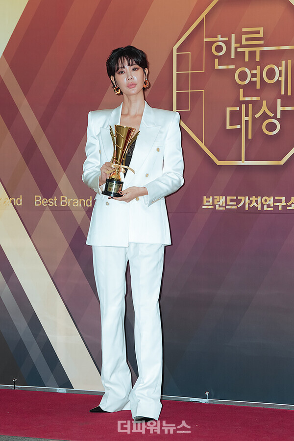 클라라,’대한민국한류연예대상'포토월