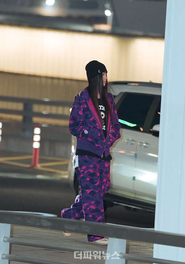 뉴진스혜인,인천국제공항출국