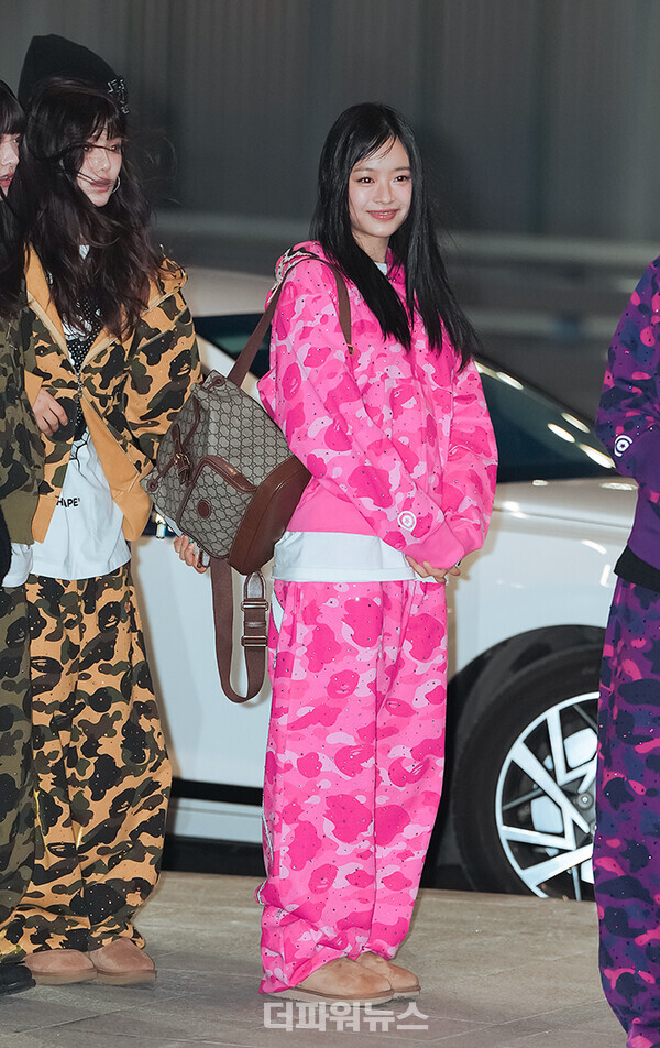 뉴진스하니,인천국제공항출국