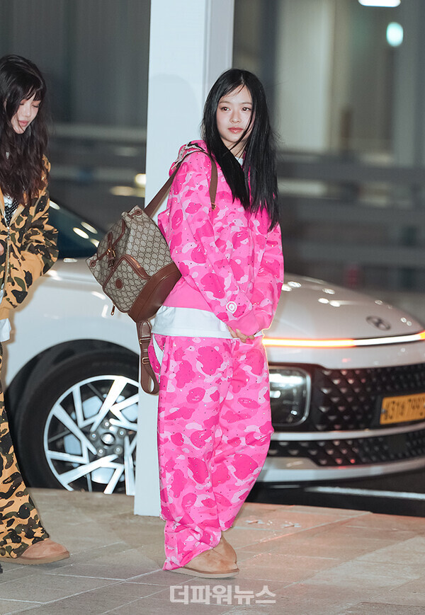 뉴진스하니,인천국제공항출국