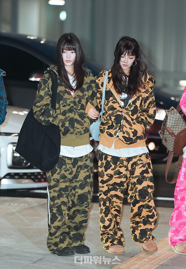 뉴진스해린-다니엘,인천국제공항출국