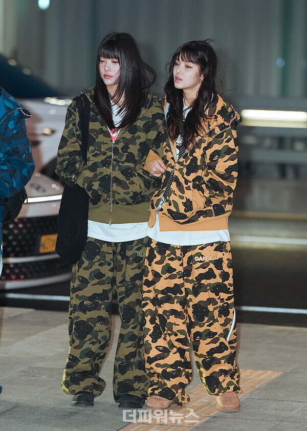 뉴진스해린-다니엘,인천국제공항출국