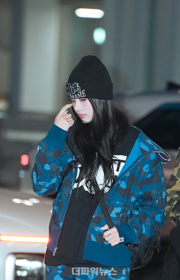 뉴진스민지,인천국제공항출국