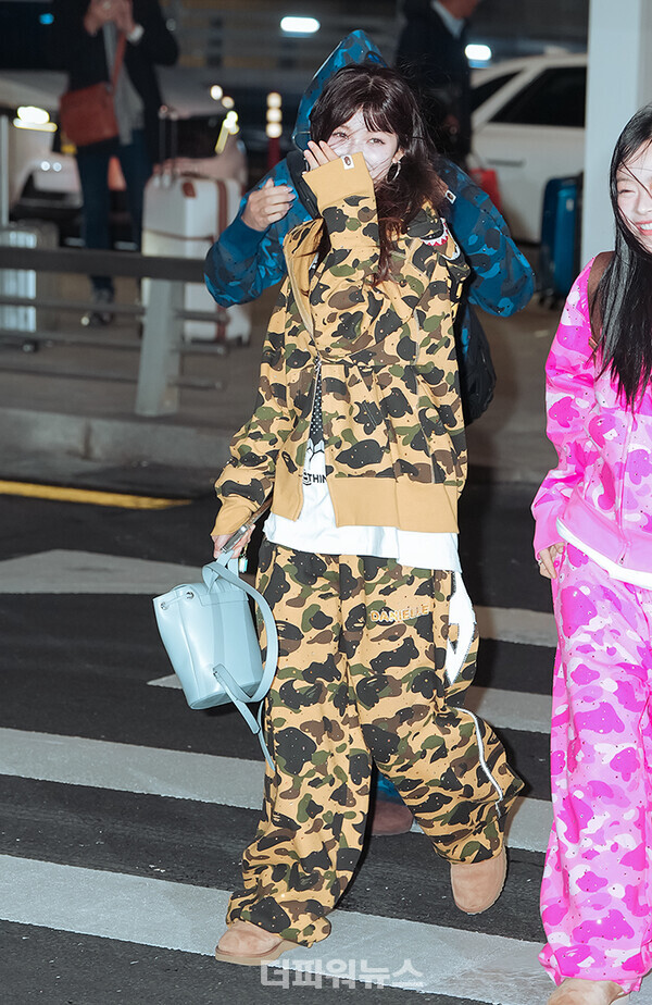 뉴진스다니엘,인천국제공항출국