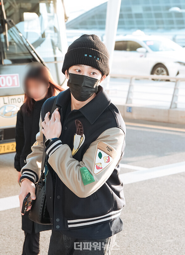 안보현,인천국제공항출국