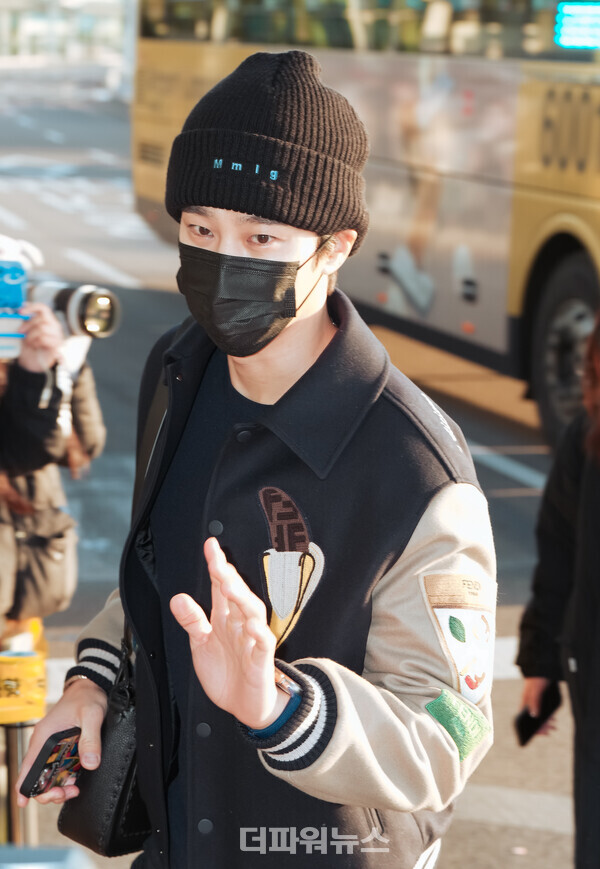 안보현,인천국제공항출국