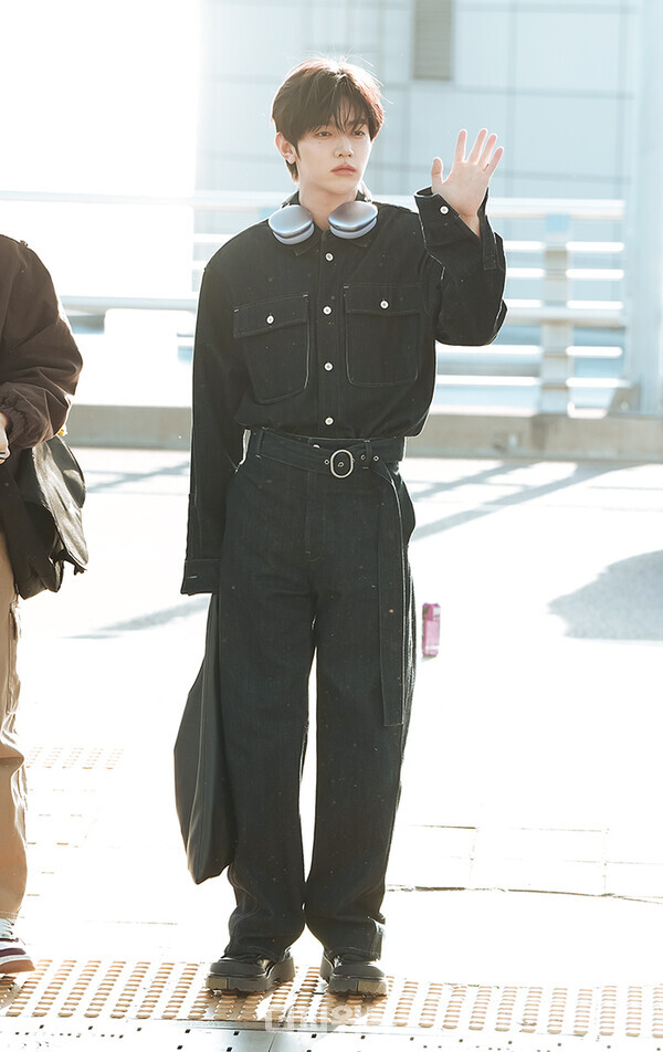 제로베이스원장하오,인천국제공항출국