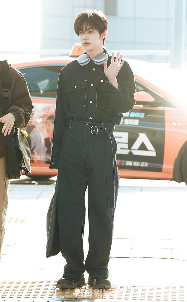 제로베이스원장하오,인천국제공항출국