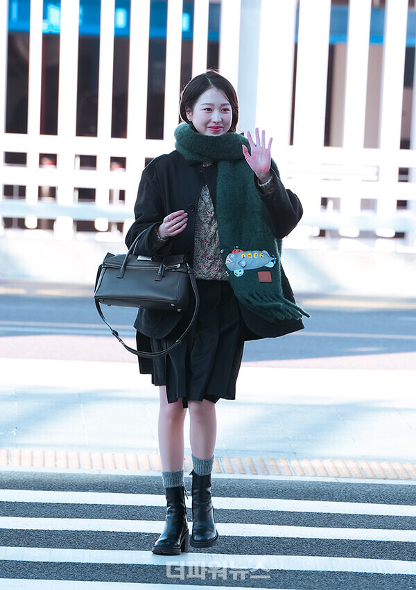 장다아,인천국제공항출국