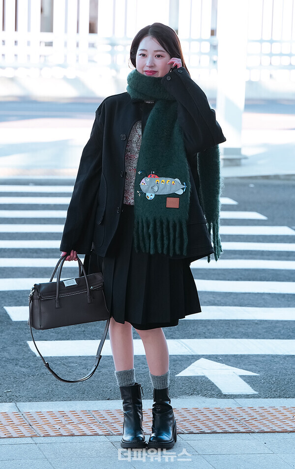 장다아,인천국제공항출국