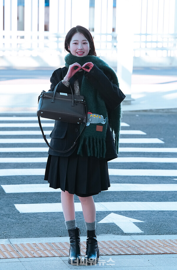 장다아,인천국제공항출국