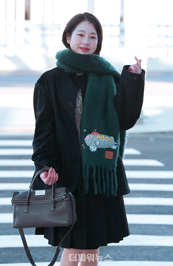 장다아,인천국제공항출국