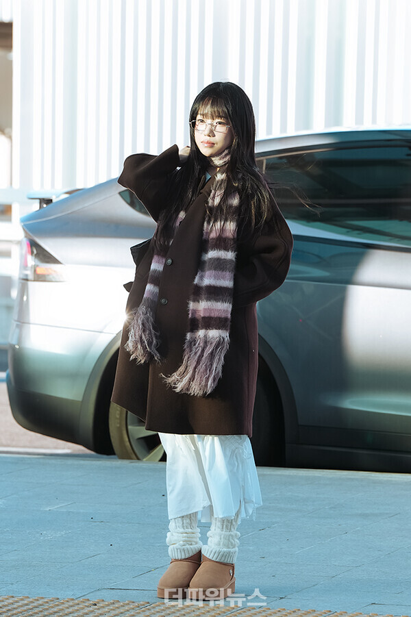 조유리,인천국제공항출국