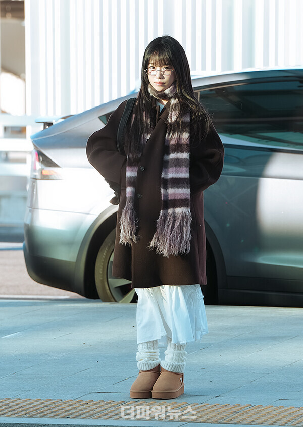 조유리,인천국제공항출국