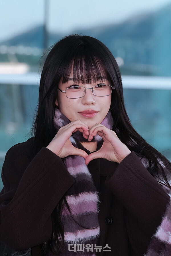 조유리,인천국제공항출국