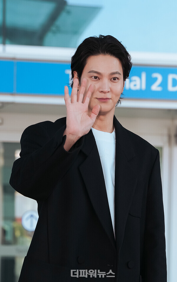 주원,인천국제공항출국