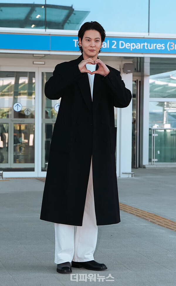 주원,인천국제공항출국