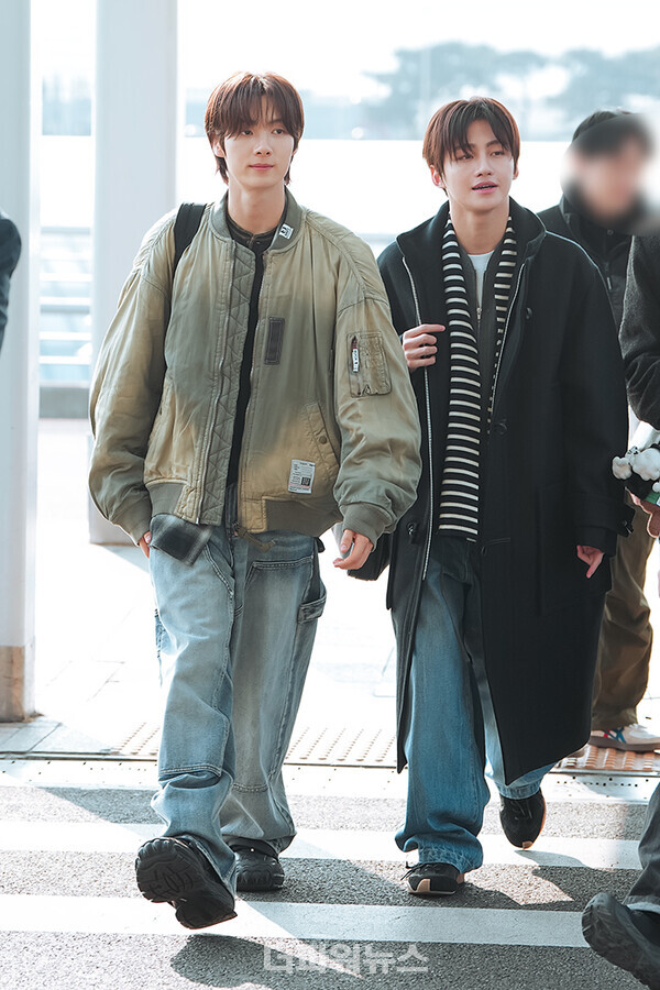 투어스영재-지훈,인천국제공항출국