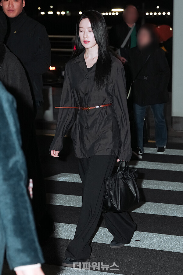 여자아이들슈화,인천국제공항출국