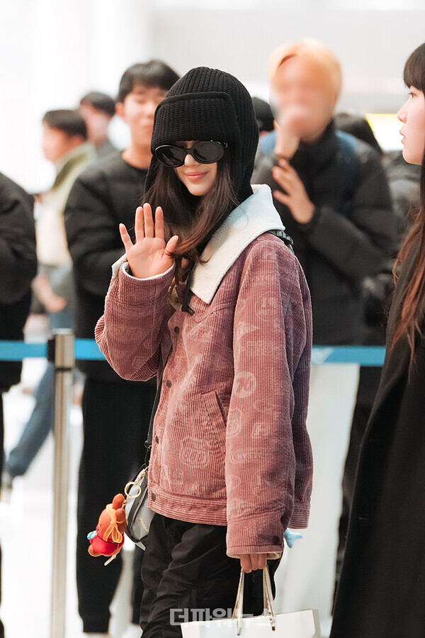 뉴진스다니엘,인천국제공항입국