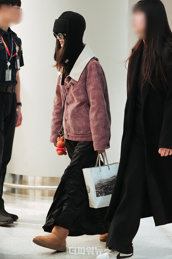 뉴진스다니엘,인천국제공항입국