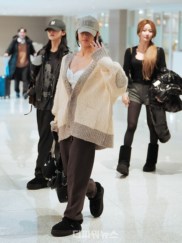 키스오브라이프나띠,인천국제공항입국