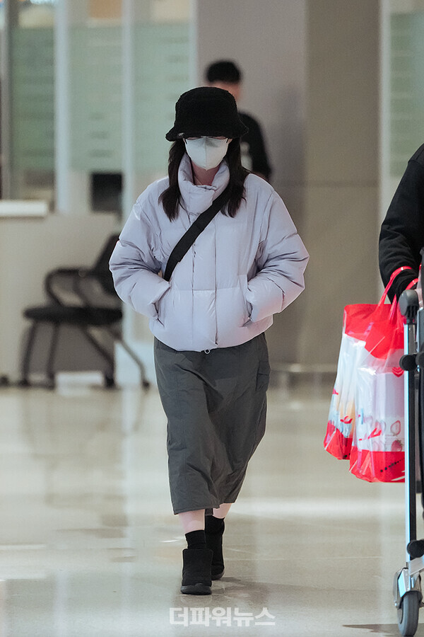 박은빈,인천국제공항입국