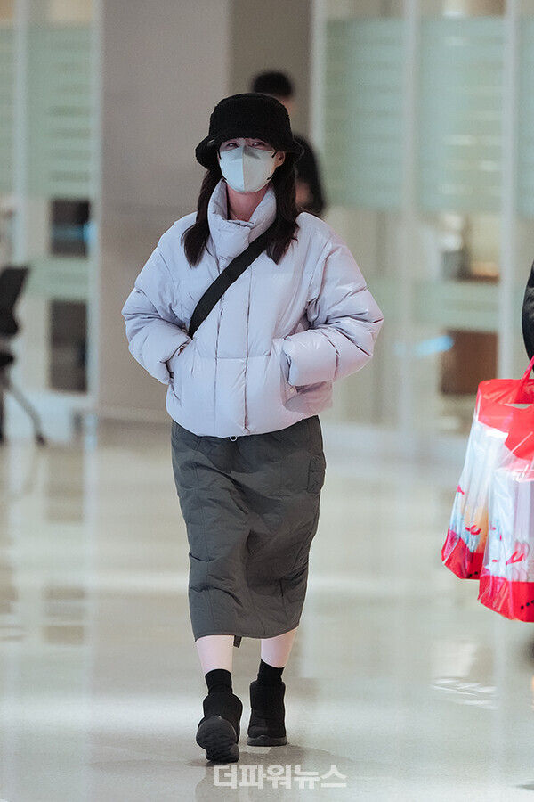 박은빈,인천국제공항입국