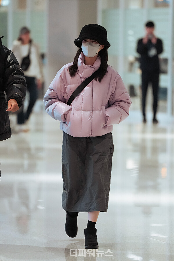 박은빈,인천국제공항입국