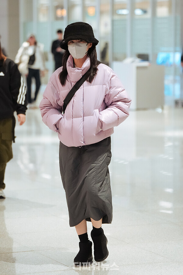 박은빈,인천국제공항입국