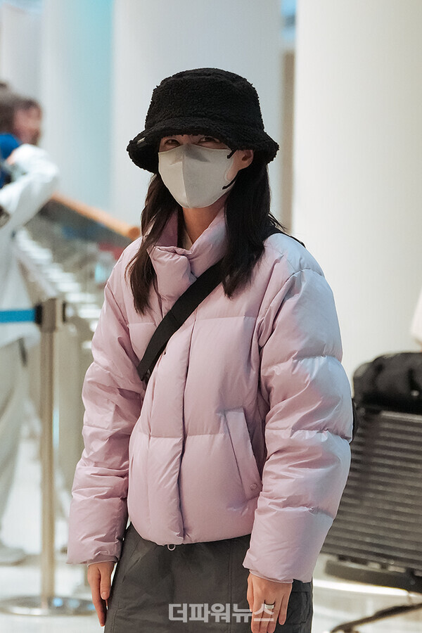 박은빈,인천국제공항입국