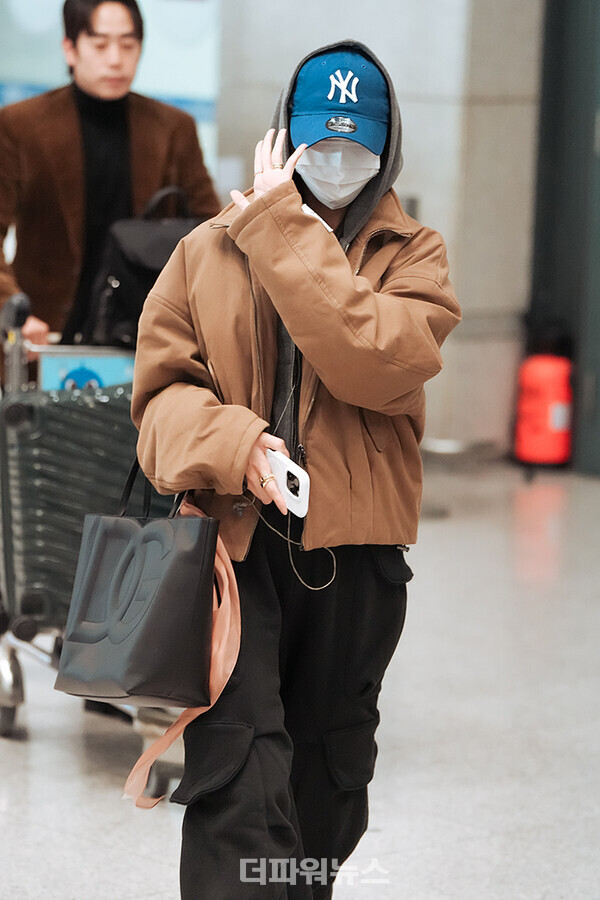 문가영,인천국제공항입국