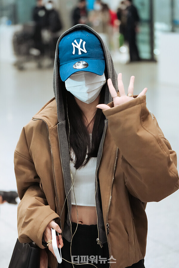 문가영,인천국제공항입국