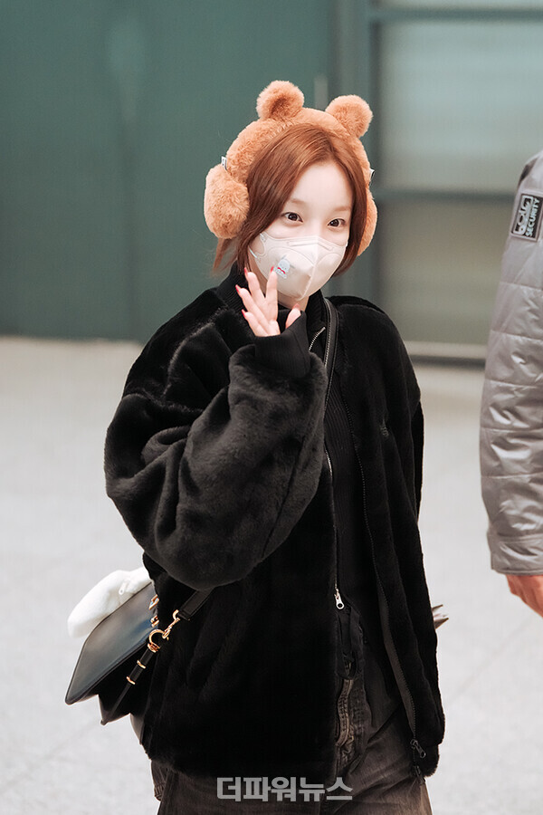 여자아이들우기,인천국제공항입국