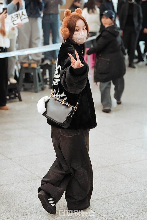 여자아이들우기,인천국제공항입국