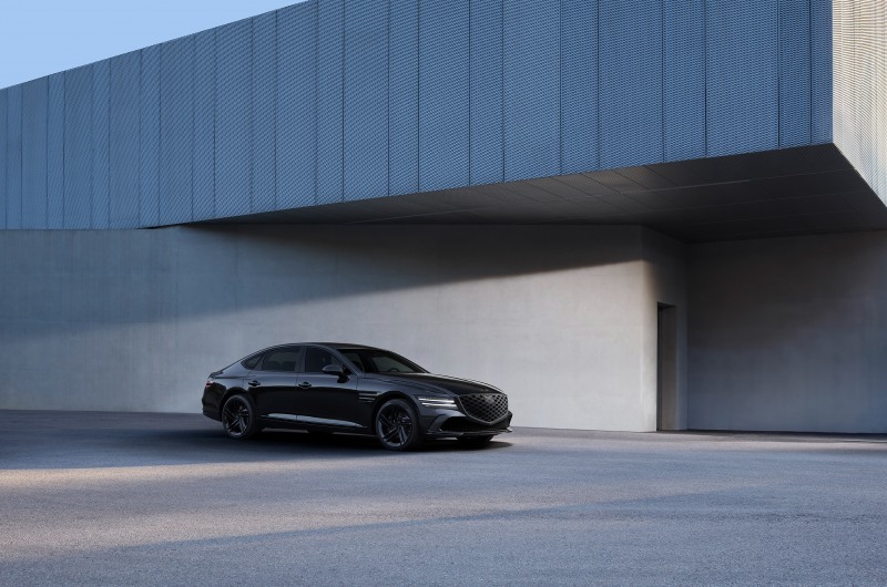 제네시스, 고급화 더한 ‘G80 블랙’ 출시…2.5터보 8149만원