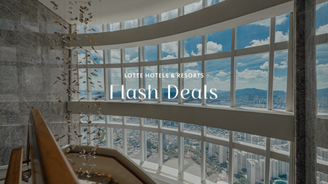 플래시 딜 프로모션.(사진=롯데호텔앤리조트)