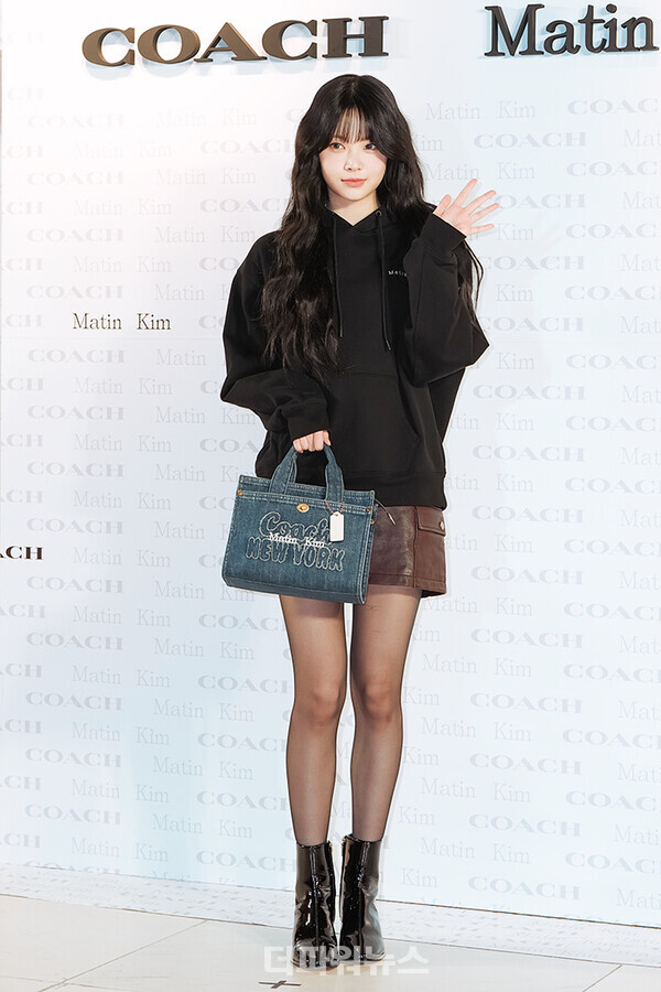 르세라핌홍은채,'코치마뗑킴'팝업스토어