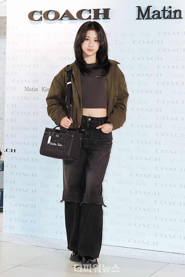 르세라핌허윤진,'코치마뗑킴'팝업스토어