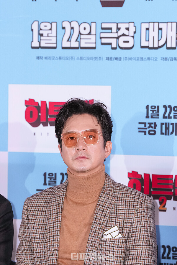 정준호,영화히트맨2언론시사회