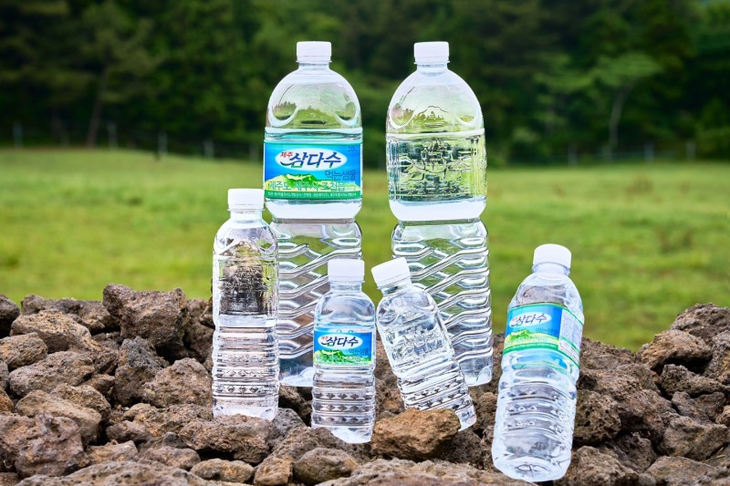 제주삼다수, 전 품종 용기 경량화 성공