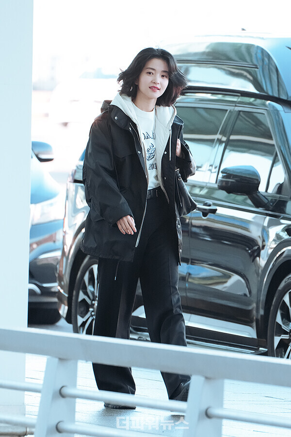 김태리,인천국제공항출국
