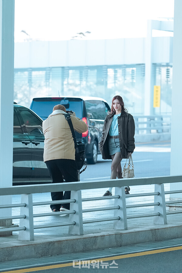 트와이스사나,인천국제공항출국