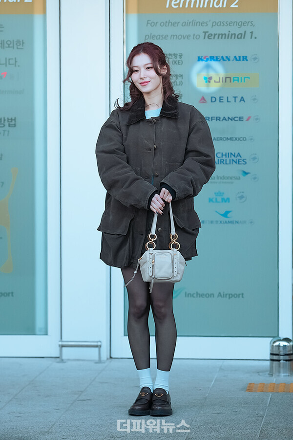 트와이스사나,인천국제공항출국