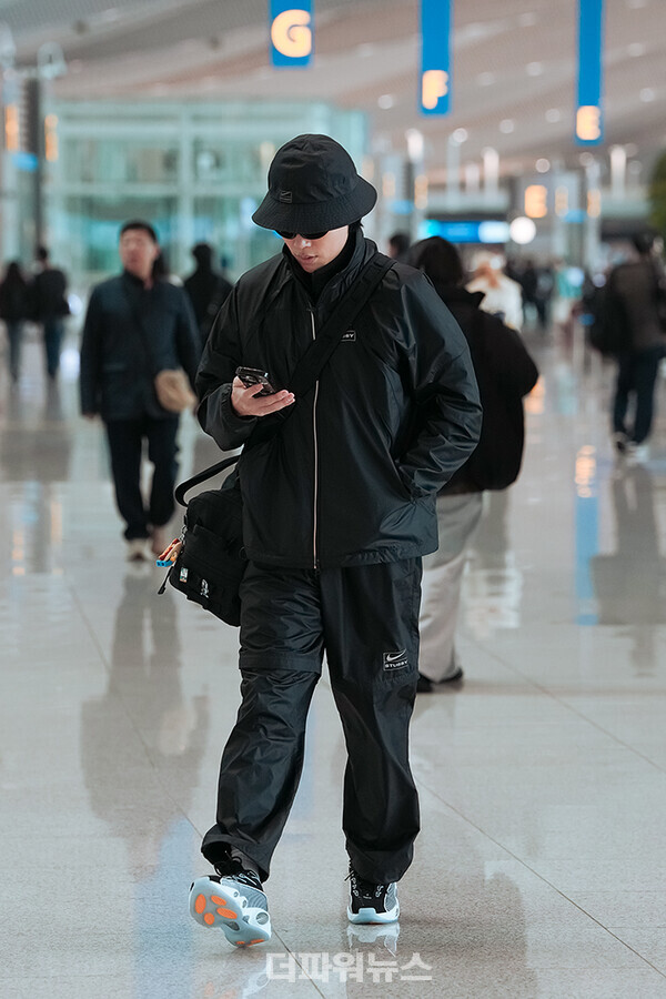 류준열,인천국제공항출국