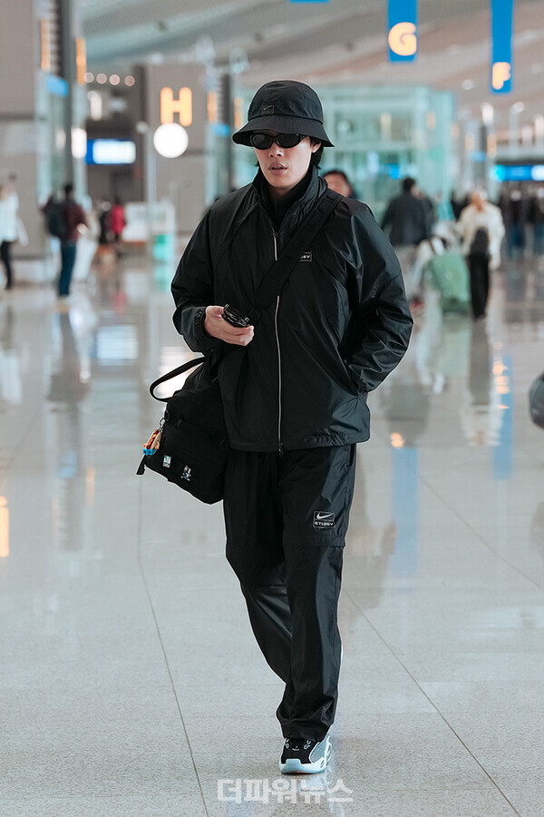 류준열,인천국제공항출국